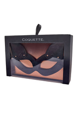 Coquette Gunmetal Cat Eye Mask