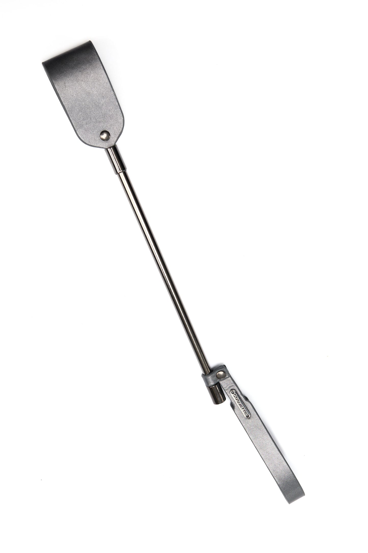 Coquette Pleasure Gunmetal Mini Crop Lingerie Accessory