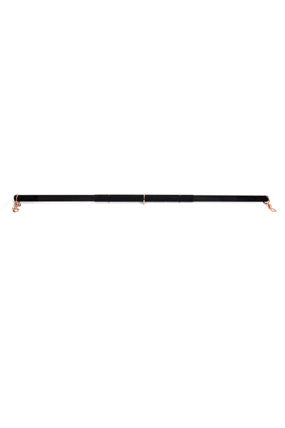 Coquette Pleasure Black Velvet Spreader Bar Rose Gold