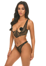 Marlowe Open Cups Bra Set