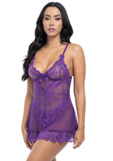 Oh la la Cheri Valentine Babydoll Imperial Purple