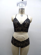 Escante Queen Cami Set Black