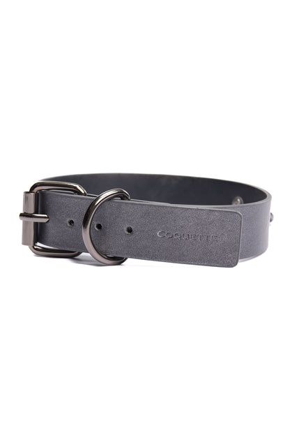 Coquette Pleasure Gunmetal Removable Chain Leash Collar