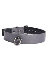 Coquette Gunmetal Removable Chain Leash Collar