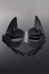 Coquette Gunmetal Cat Eye Mask