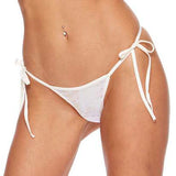 Escante Sequin Side Tie Dancewear Thong