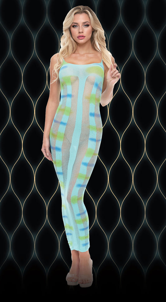 Lapdance Blue Horizon Maxi Dress