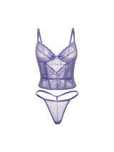 Oh la la Cheri Vanessa Pin Dot Bustier Set