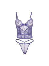 Oh la la Cheri Queen Vanessa Pin Dot Bustier Set