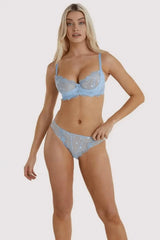 Dita Von Teese Vedette Bikini Panty Ice Blue