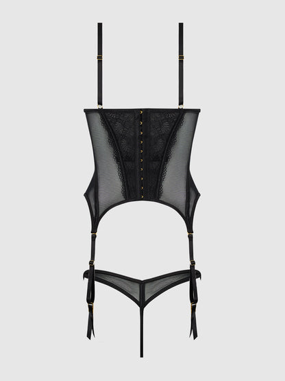House of Desire Vivienne Merrywidow Bustier & G-String Set