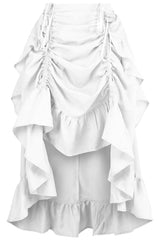 Daisy Corsets Crepe Adjustable High Low Skirt