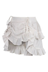 Daisy Corsets Crepe Ruched Bustle Skirt