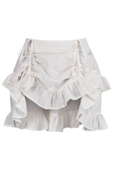 Daisy Corsets Crepe Ruched Bustle Skirt
