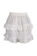 Daisy Corsets Crepe Ruched Bustle Skirt