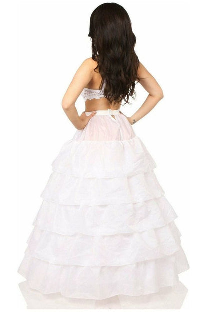 White Hoop Skirt - Daisy Corsets