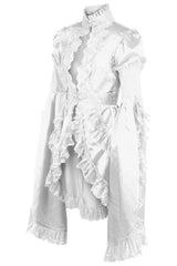 Daisy Corsets Satin & Lace Ruffled Jacket