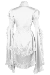 Daisy Corsets Satin & Lace Ruffled Jacket