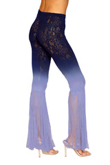 Dreamgirl Flair Leg Pantyhose - One Size - Denim/Hydrangea
