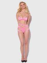 House of Desire Zoe Oil Slick Bra Set