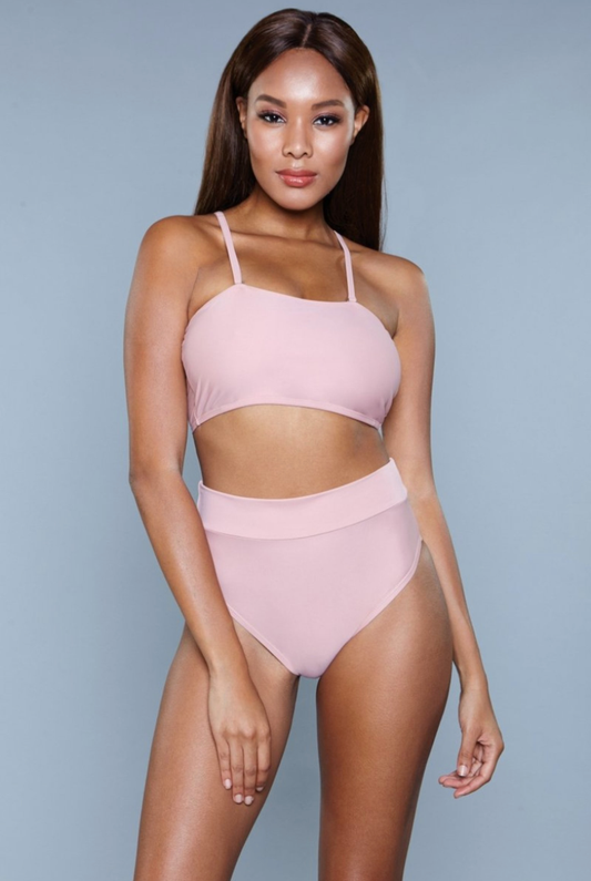 BeWicked Chanity Swimsuit Bikini Set Pink