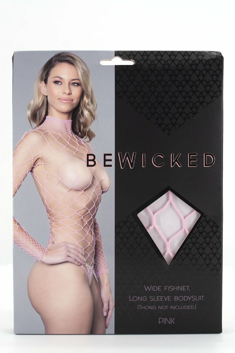BeWicked Dancing All Night Bodystocking Pink