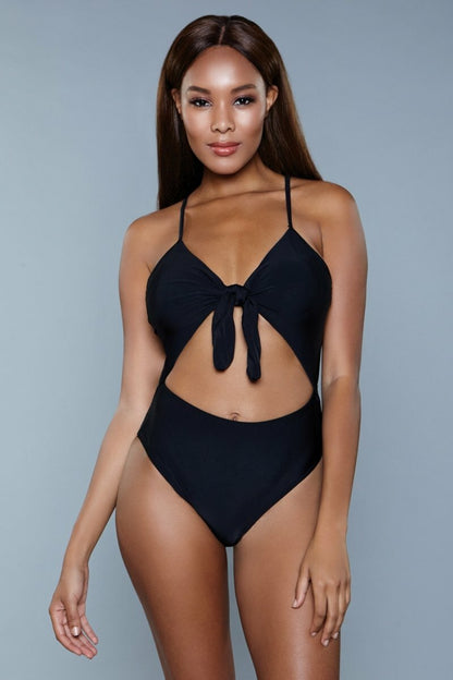 BeWicked Delaney Swimsuit One Piece Bikini Black