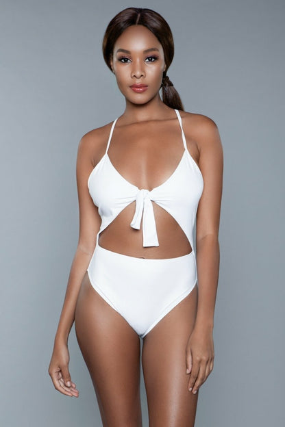 BeWicked Delaney Swimsuit One Piece White