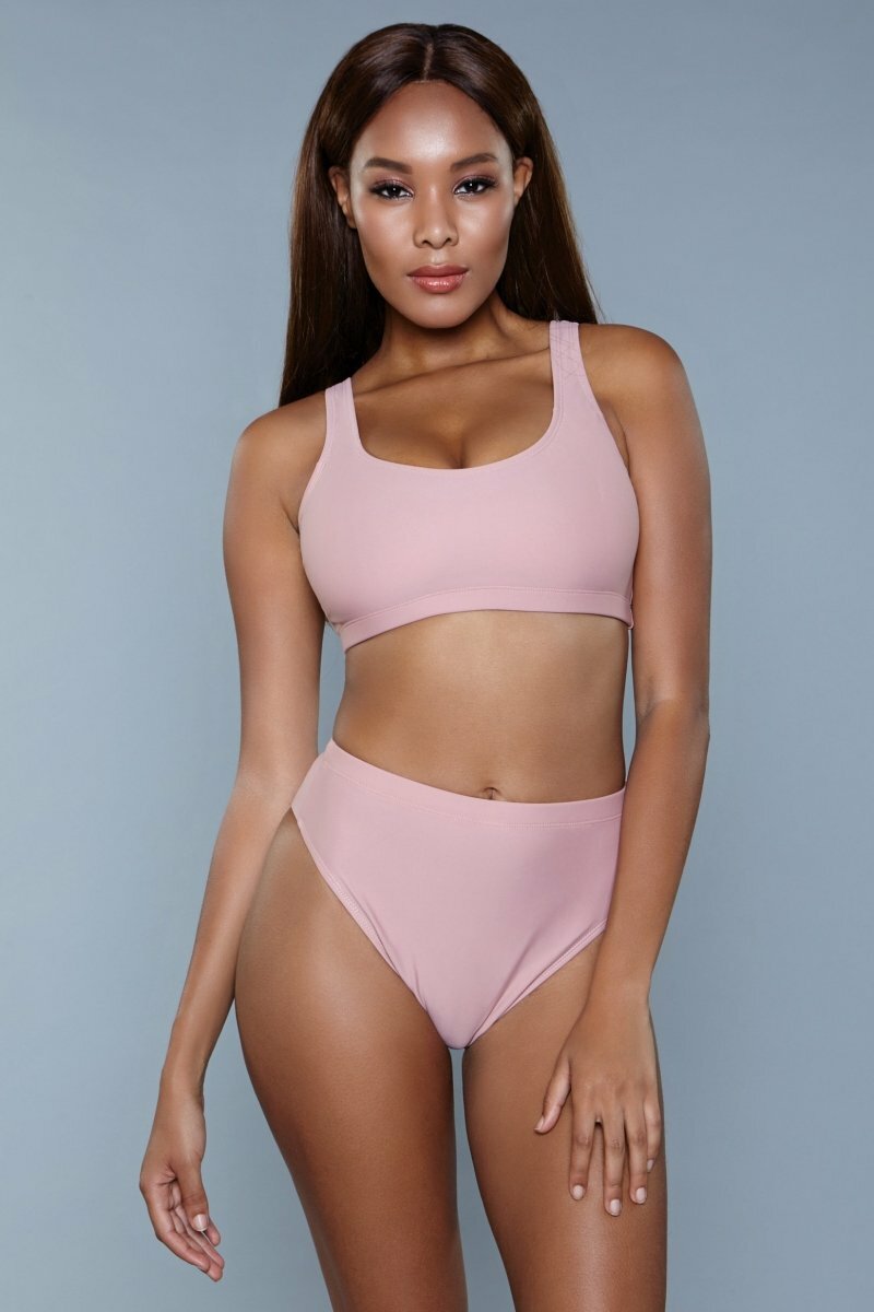 BeWicked Vera 2 Piece Set Swim Bikini Pink