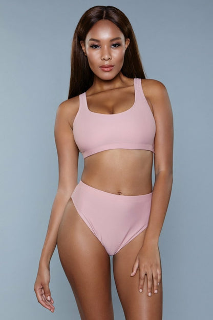 BeWicked Vera 2 Piece Set Swim Bikini Pink