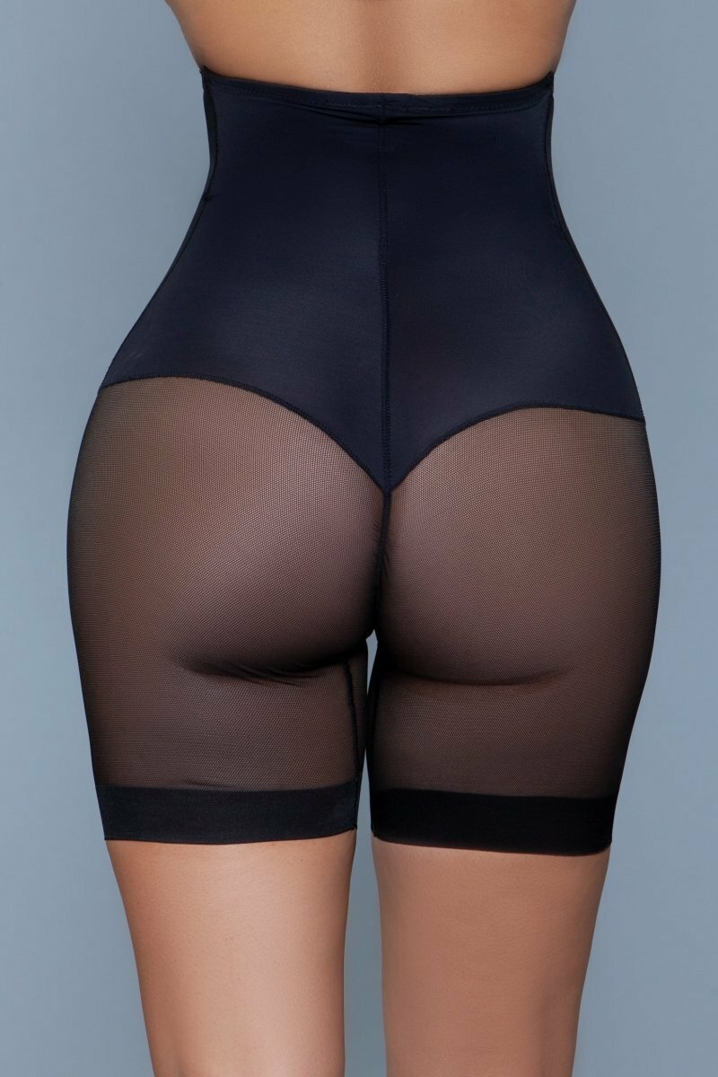 BeWicked Held Together Shapewear Short High Waisted Black