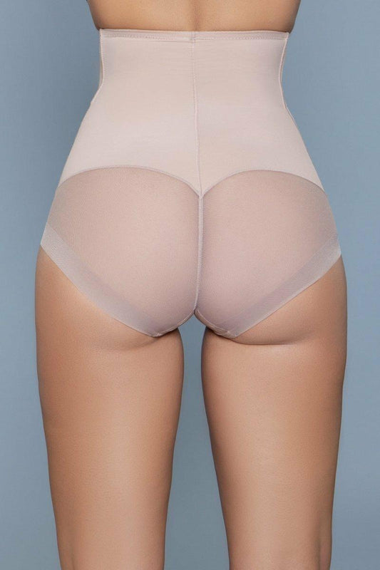 BeWicked Peachy Soft Shapewear Brief High Waist Beige