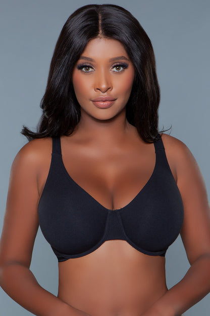 BeWicked Veronica Seamless Underwire Bra Black