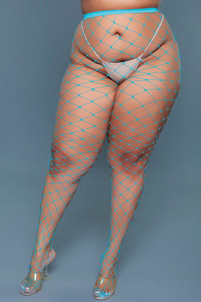 BeWicked Oversized Fishnet Pantyhose