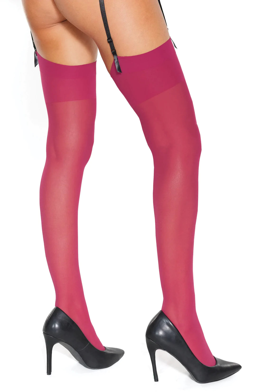 Coquette Stockings Raspberry