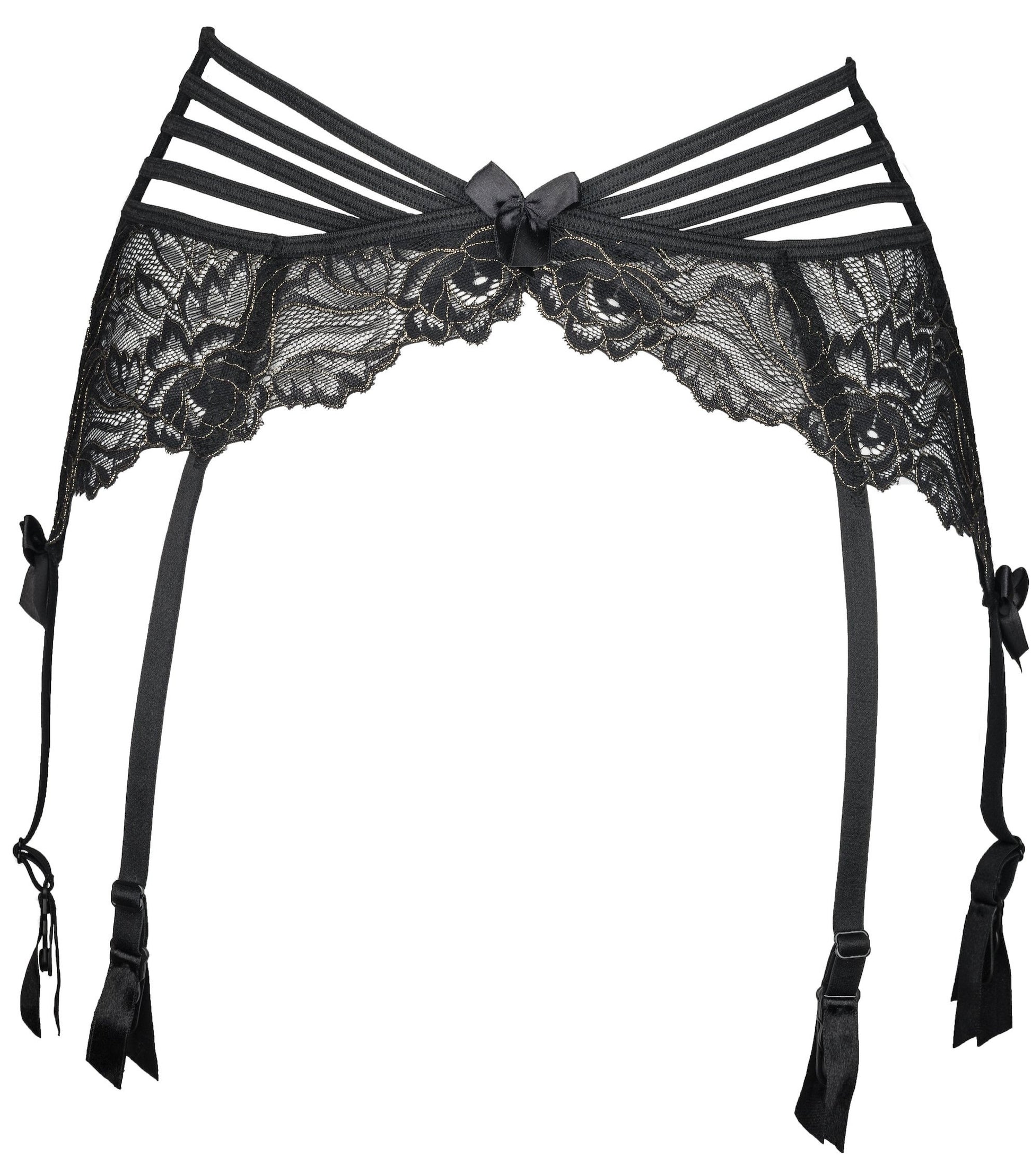 Axami 5872 Dorado 6 Strap Garter Belt Eclissi di Luna