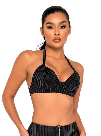 Roma Rave Festival Tie-Top Black