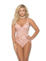 Elegant Moments Lace Teddy Select Color