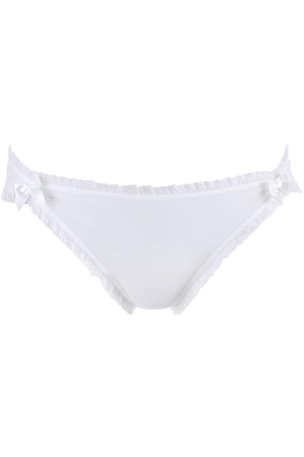 Axami 9963 Soft Ouvert Briefs Panty White