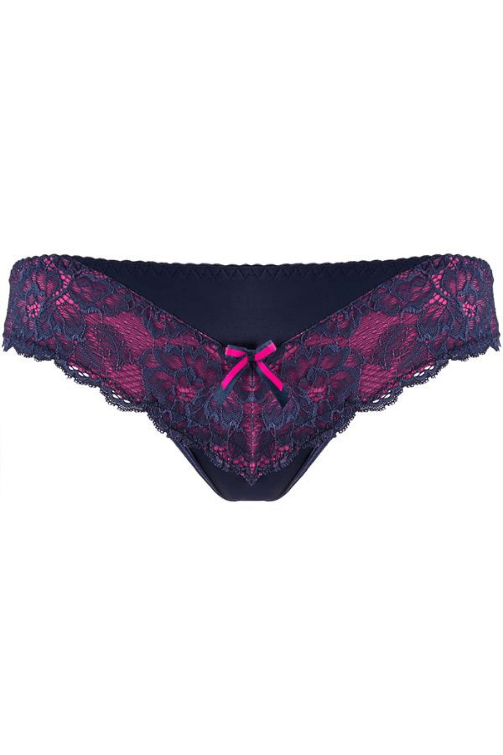 Axami 9418 Blue Lagoon Lace Thong