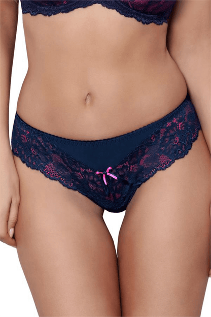 Axami 9418 Blue Lagoon Lace Thong