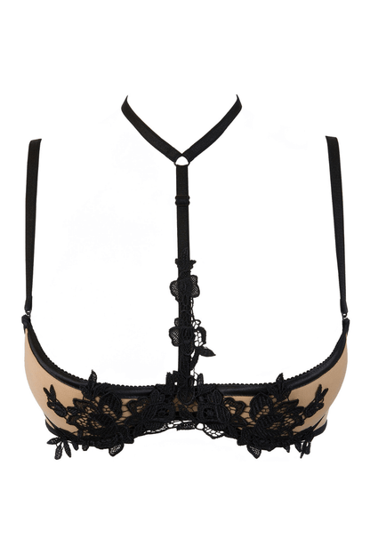 Axami 9661 Golden Dream Push-up Shelf Bra Black