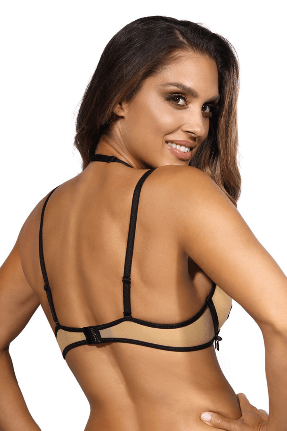 Axami 9661 Golden Dream Push-up Shelf Bra Black