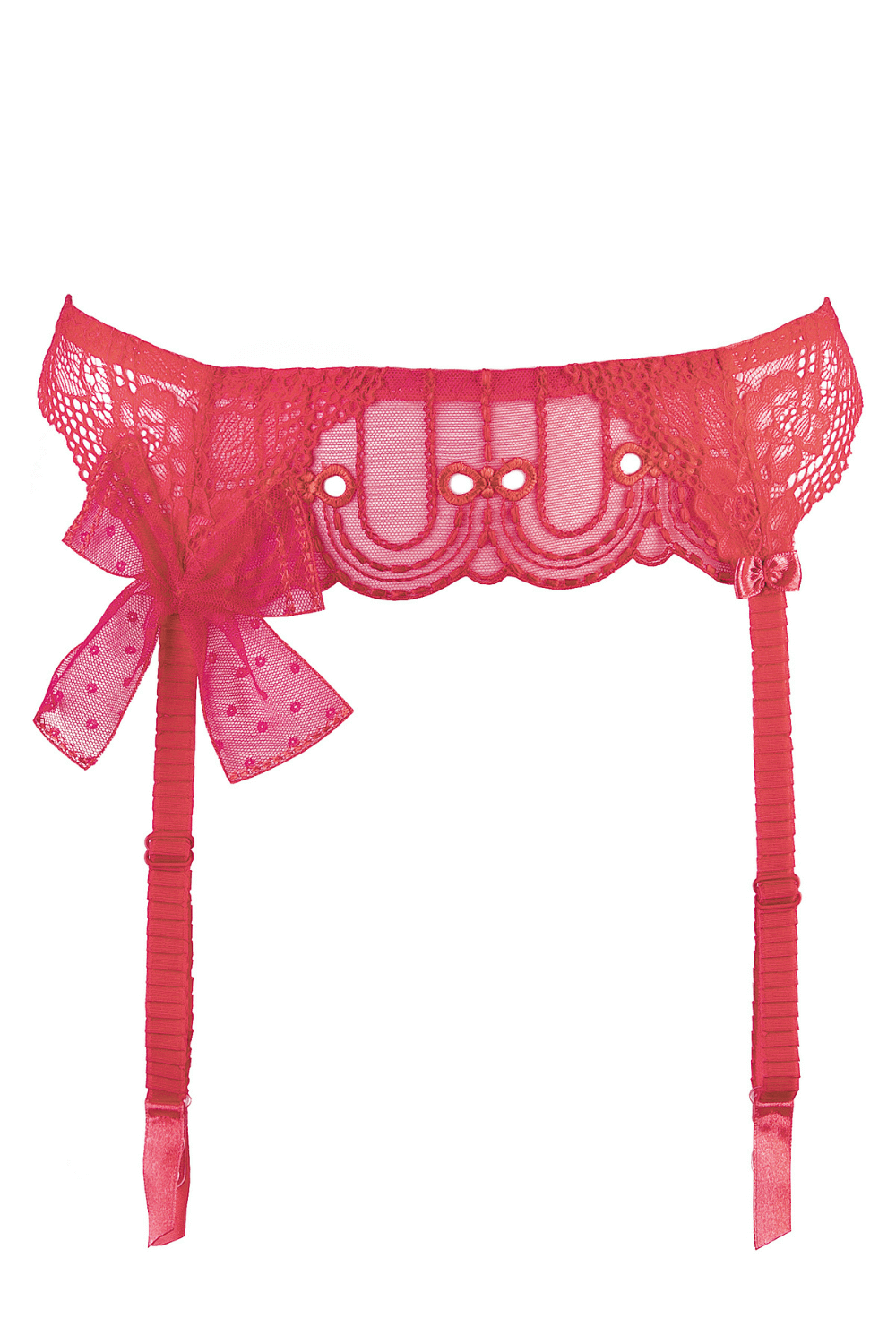 Axami 9552 Summer Love Sheer Lace Garter Belt