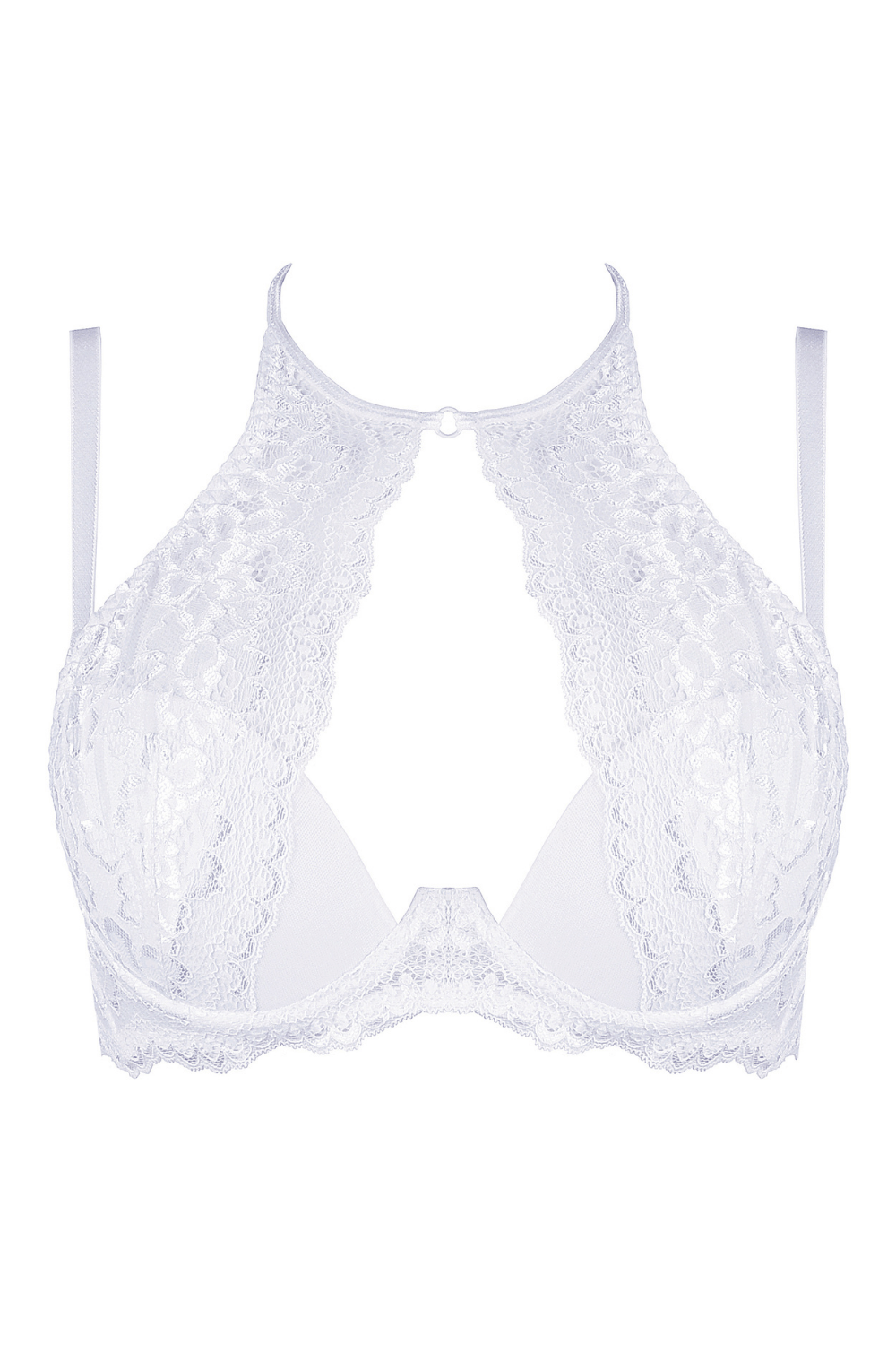 Axami 9541 Summer Love Lace Push-up Bra White