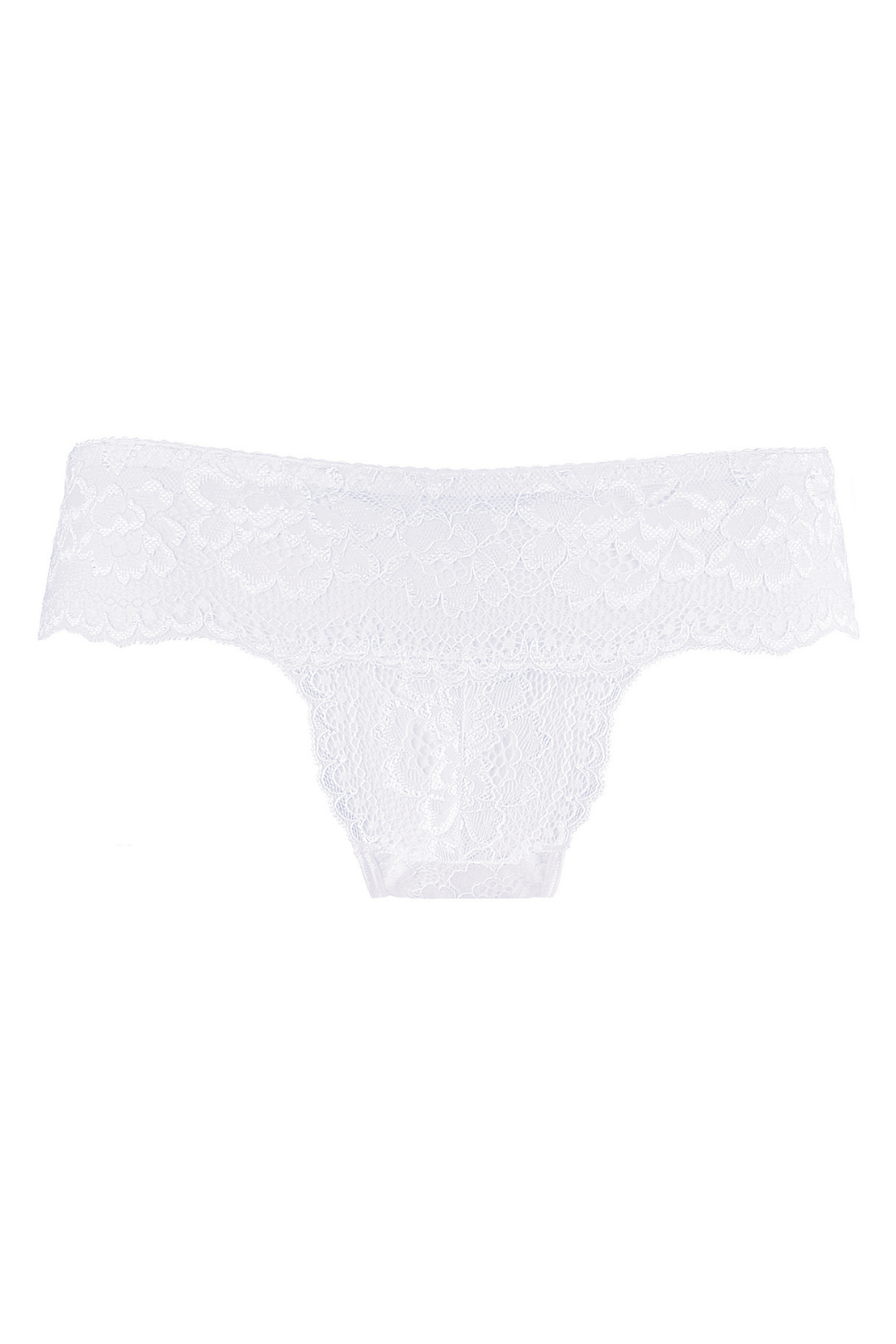 Axami 9545 Summer Love Lace Brazilian Panty White