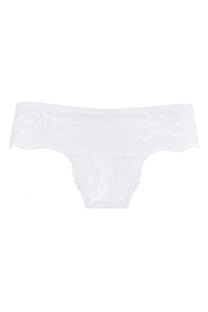 Axami 9545 Summer Love Lace Brazilian Panty White