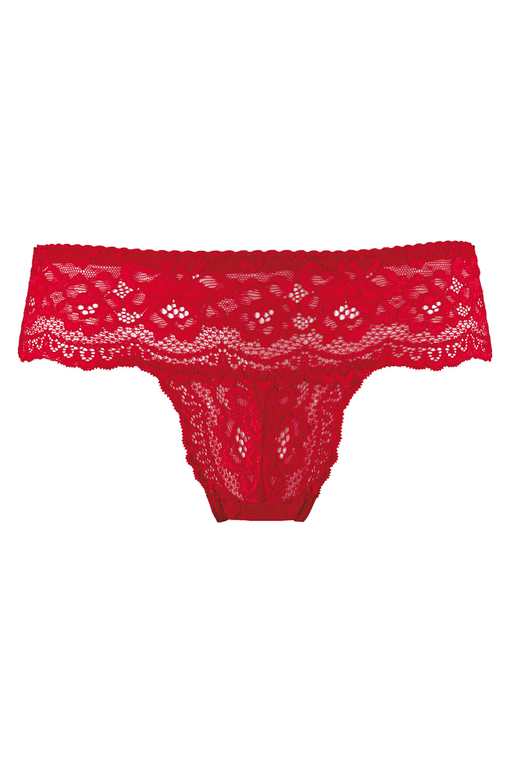 Axami 9535 Summer Love Red Lace Brazilian Panty