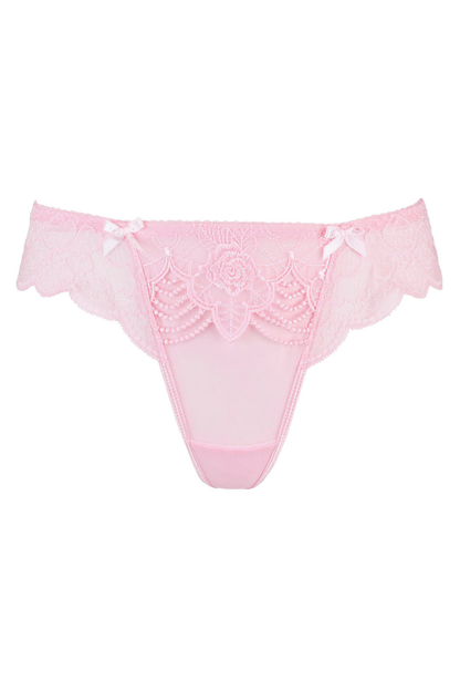 Axami 9758 Pink Roses G-String Thong