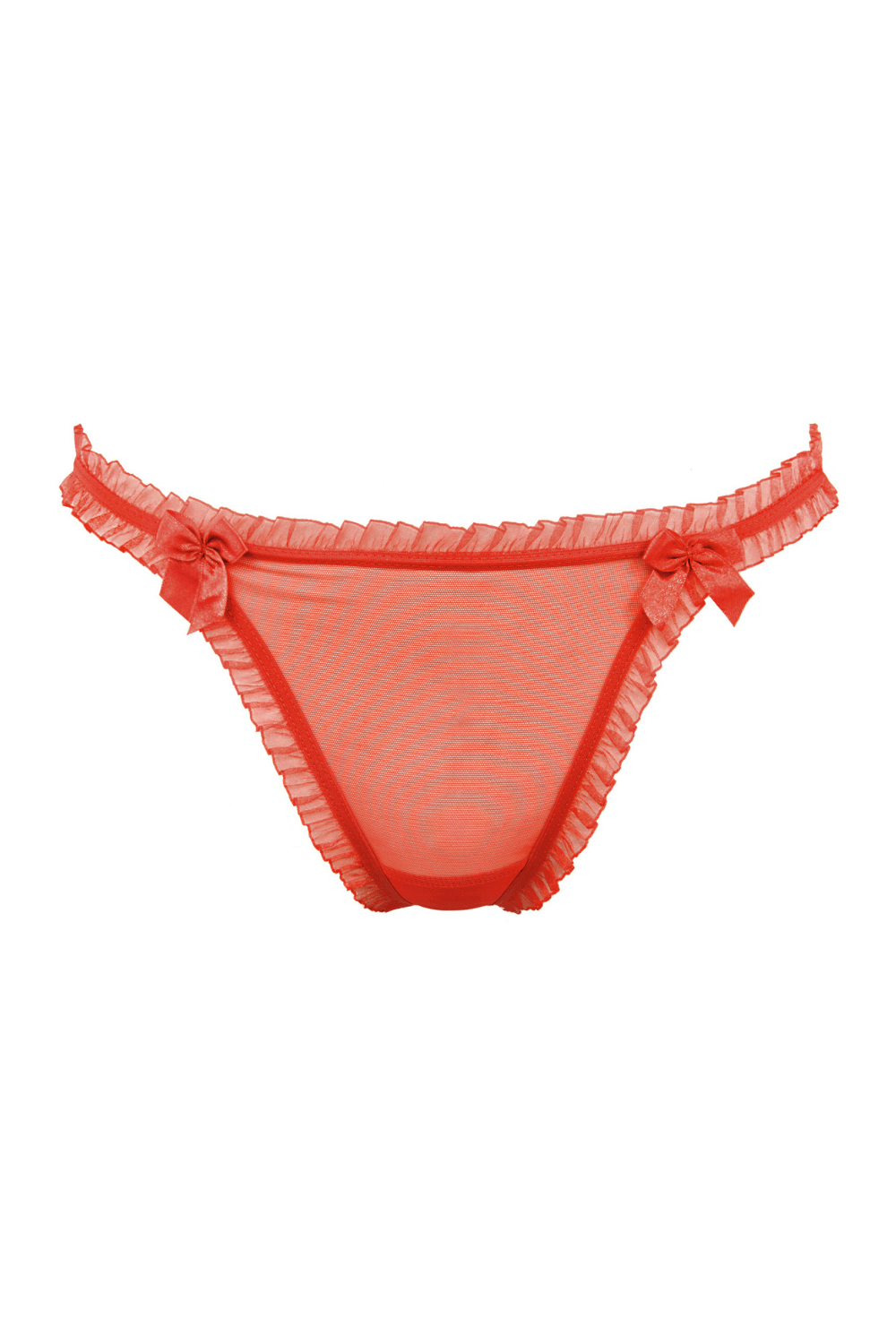 Axami 9978 Soft Tulle G-String Red